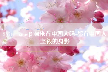 呼伦贝尔5000米有中国人吗-都有中国人坚毅的身影