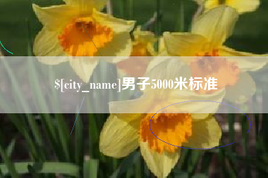 呼伦贝尔男子5000米标准