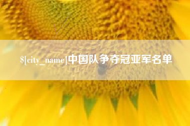 呼伦贝尔中国队争夺冠亚军名单