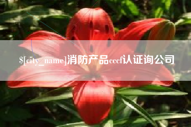 呼伦贝尔消防产品cccf认证询公司