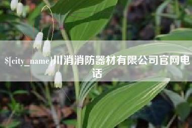 呼伦贝尔川消消防器材有限公司官网电话