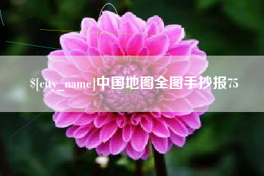 呼伦贝尔中国地图全图手抄报75