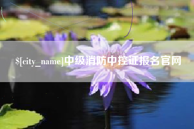 呼伦贝尔中级消防中控证报名官网