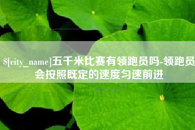 呼伦贝尔五千米比赛有领跑员吗-领跑员会按照既定的速度匀速前进