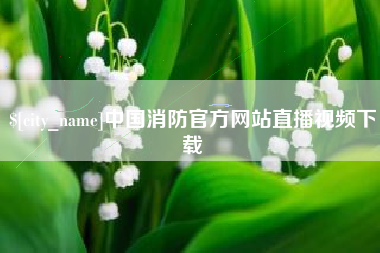 呼伦贝尔中国消防官方网站直播视频下载